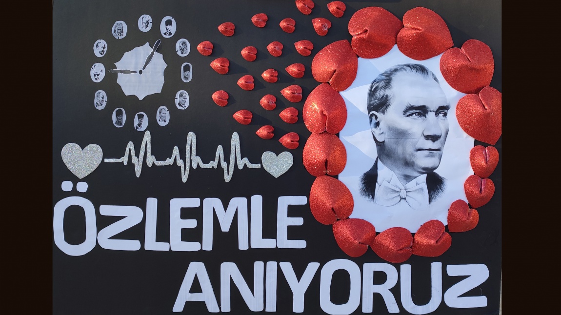 10 Kasım Atatürk'ü Anma Töreni